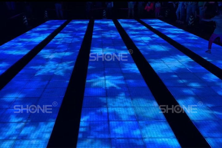 北京奥林匹克森林公园 - LED互动感应发光砖 - 先朗照明