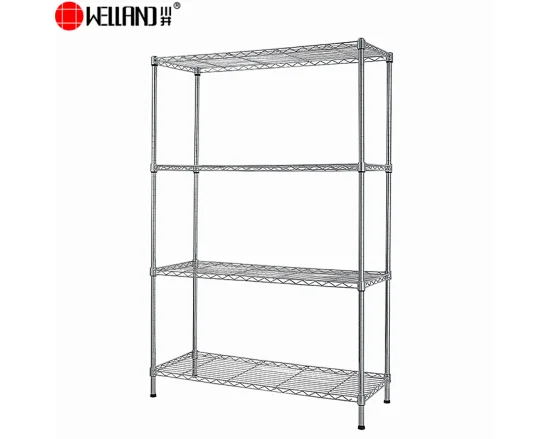 chrome wire shelving