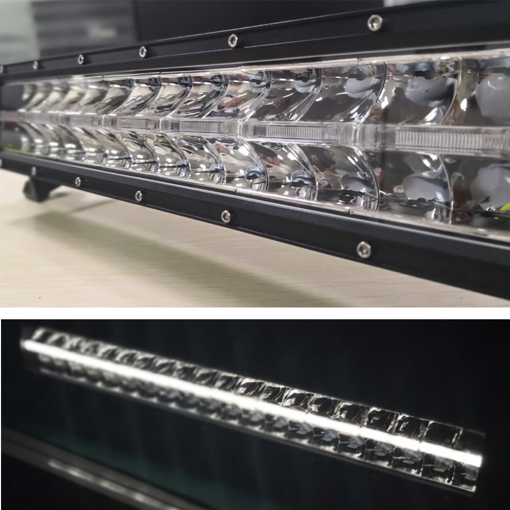 BARRA DE LUZ LED CON LUZ EN FUNCIONAMIENTO