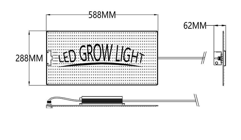 LED grow light industrial