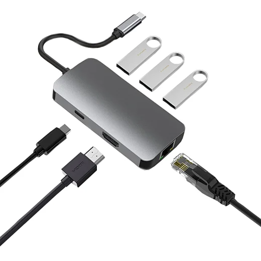 type c docking hub station
