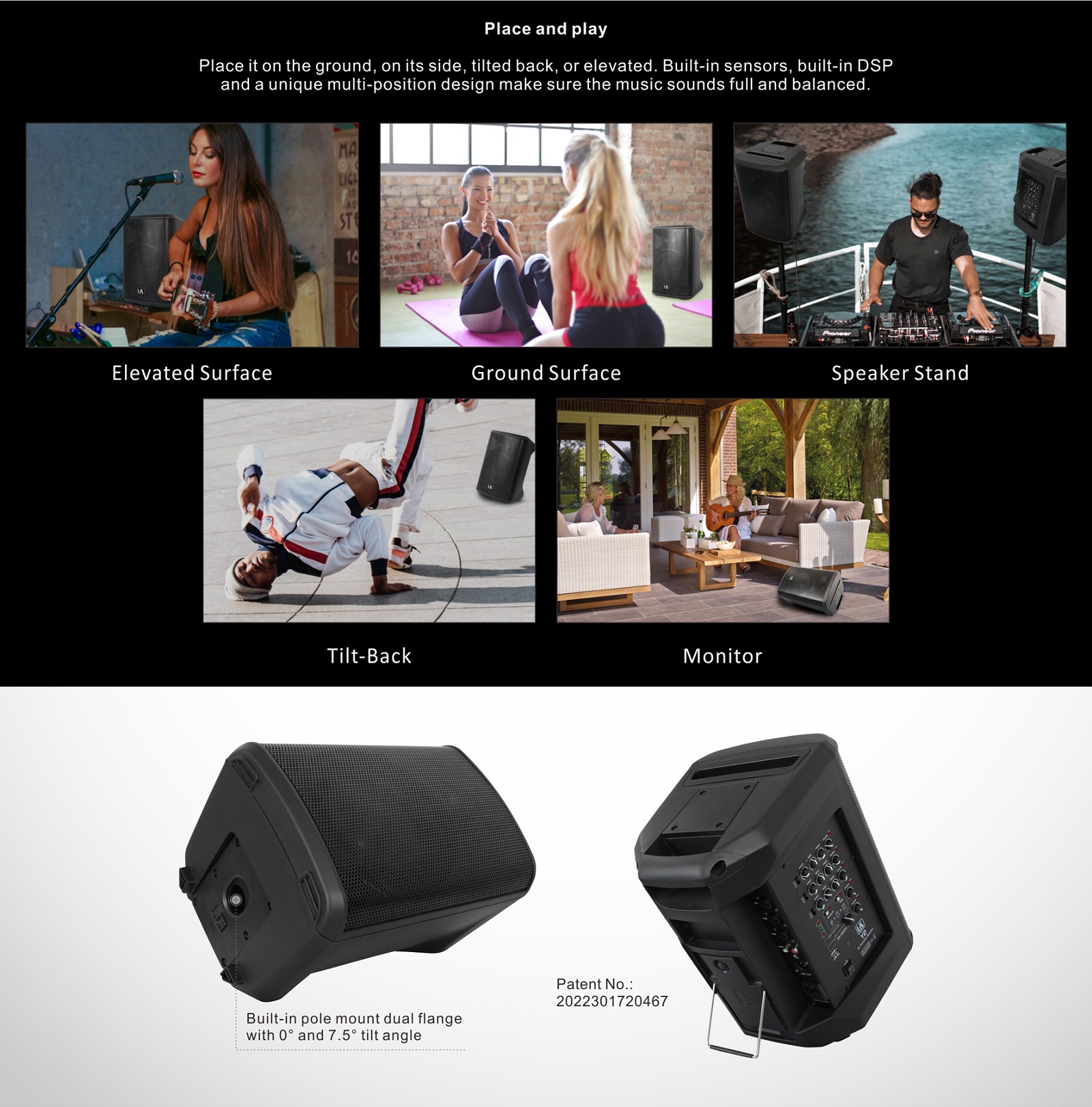 Compact PA System, Portable PA System, PA Speakers