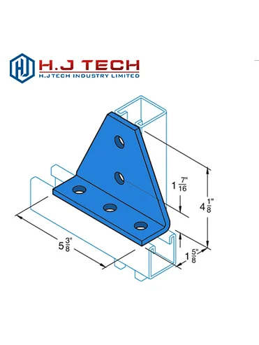 CS 927 ( A-314 ) Five Hole Joint Connector Angle