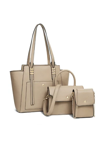 hot sale women one-shoulder large-capacity three-piece bags women handbags ladies hand bags