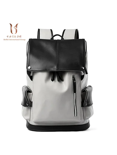 backpacks men leather travel bag