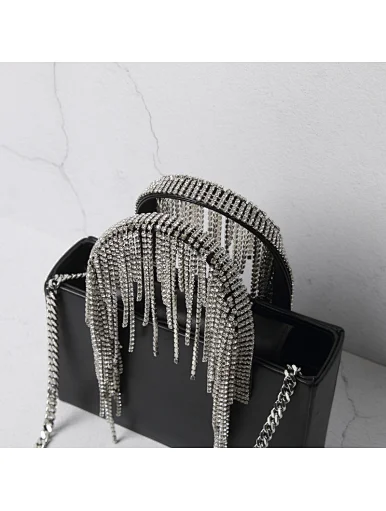 handle tassel handbag events dress tas pesta luxury bag