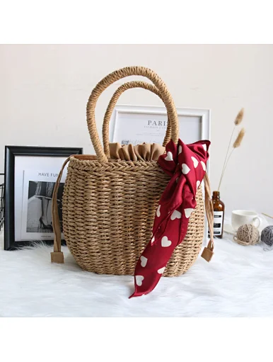 handbag with scarf handbag private label