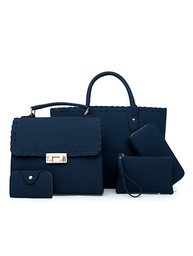 set bags leather handbag ladies handbags