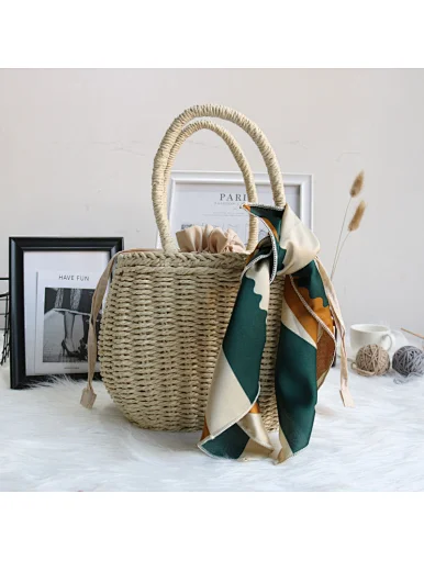 handbag with scarf handbag private label