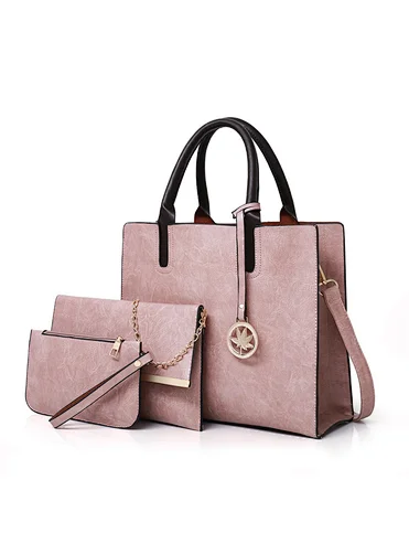 tote bag sling bag clutch women bags 3pcs handbag set