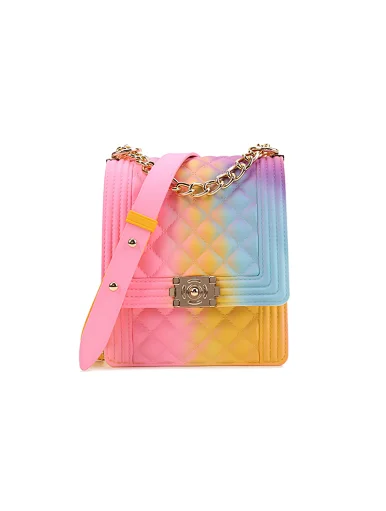 jelly sling bags for women