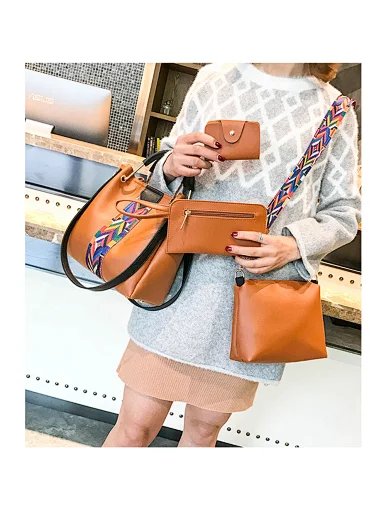 Newest Europe Style Fashion Handbag Colorfull Strap