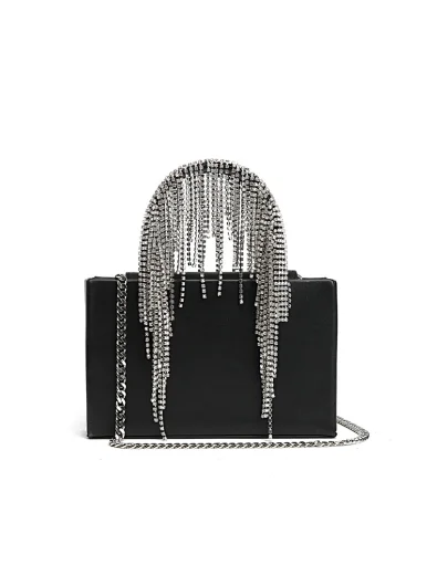 handle tassel handbag events dress tas pesta luxury bag