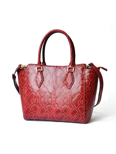 snake skin handbag