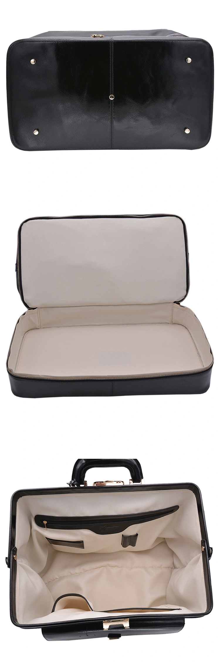 genuine leather tote bag