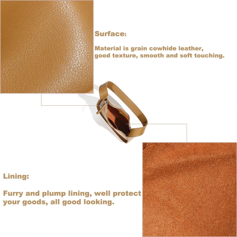genuine leather custom tote bag