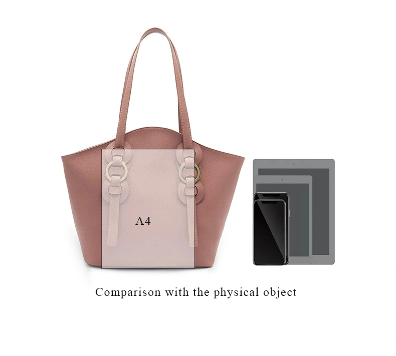 woman pu leather tote bags