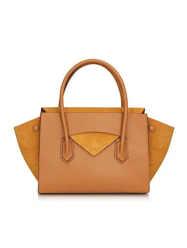 ladies suede shoulder bags
