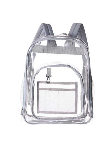 pvc transparent backpack