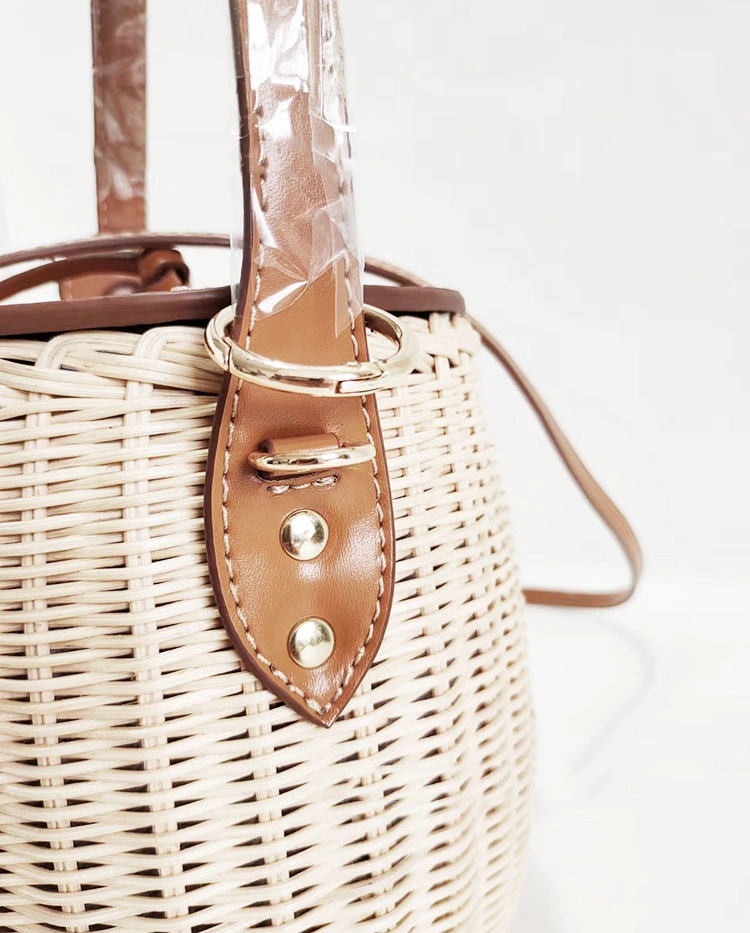 fashion straw beach bag