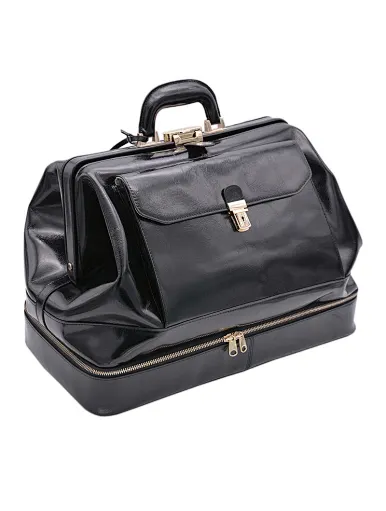 genuine leather tote bag