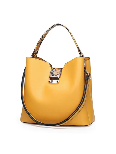 leather handbag shoulder bag