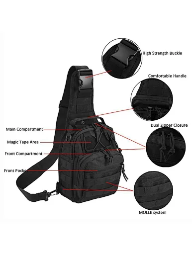 man shoulder sling bag