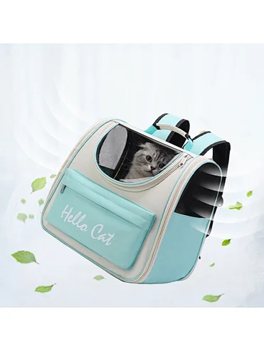 New fashion go out portable cat bag comfortable dog pet backpack cat Breathable travel pet backpack