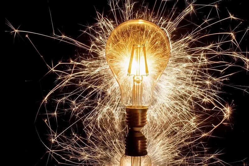 led light get fire