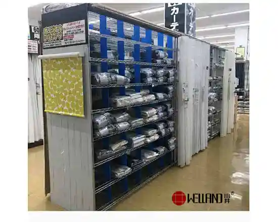 Adjustable and customizable store metal wire shelving in malls hot sales in Asia