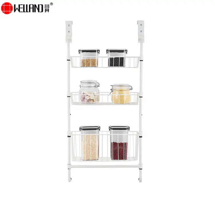 over the door wire basket organizer