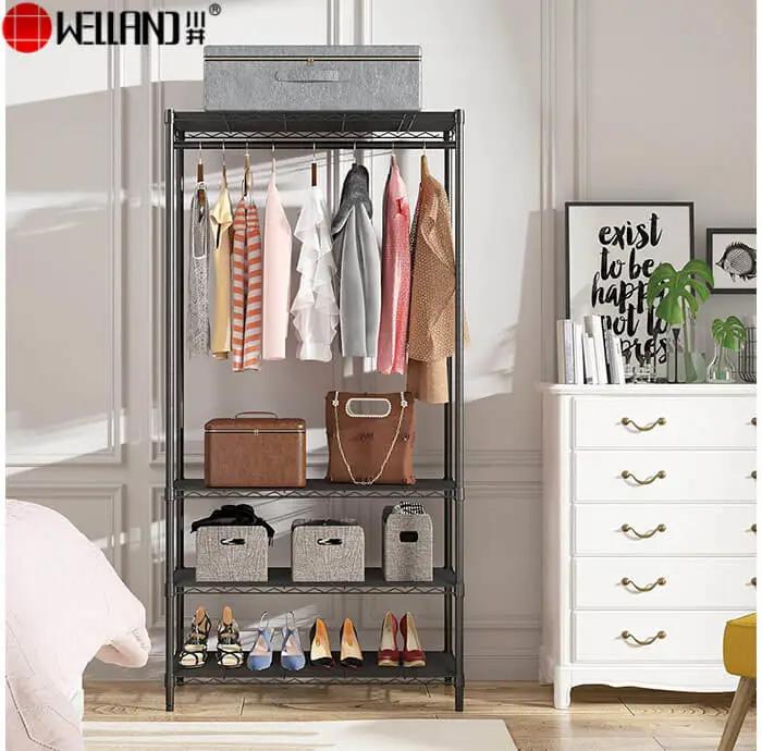 4 tier garment rack