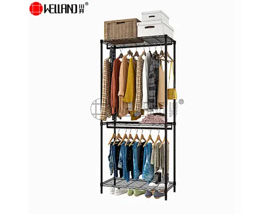 metal clothing rack