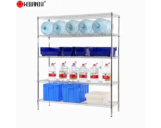 5 tier long wire shelf
