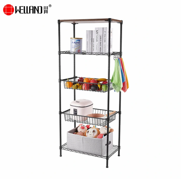 basket storage stand