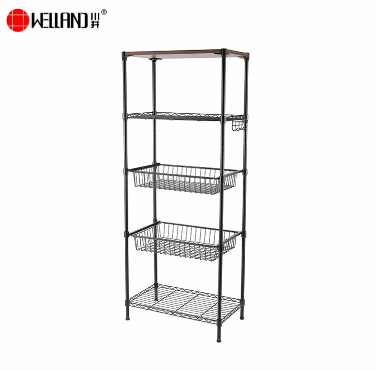basket storage stand