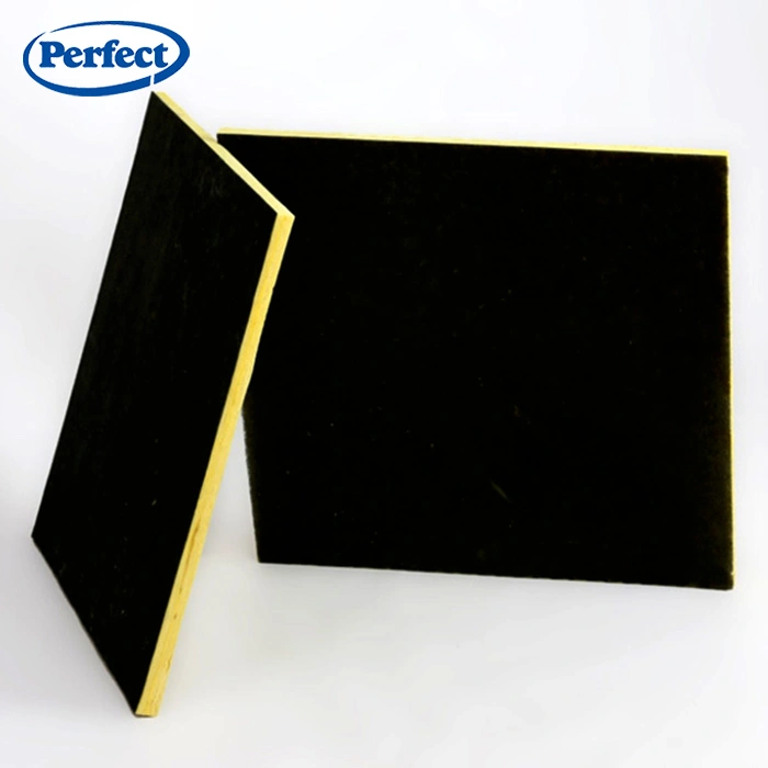 Glass wool board with black fiberglass tissue
