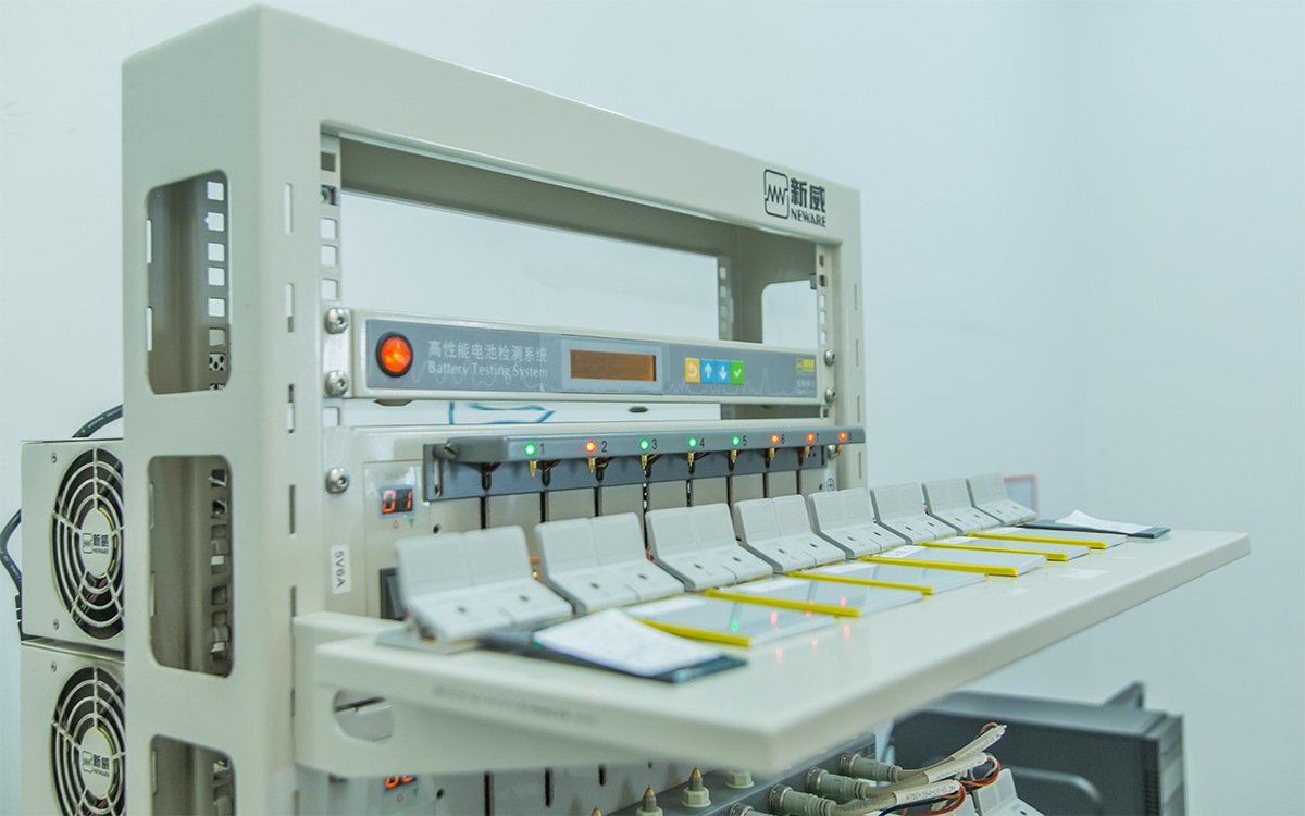 test capacity for each cell