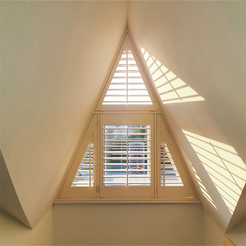 special shape plantation shutter