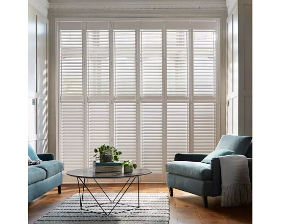 PVC plantation shutters