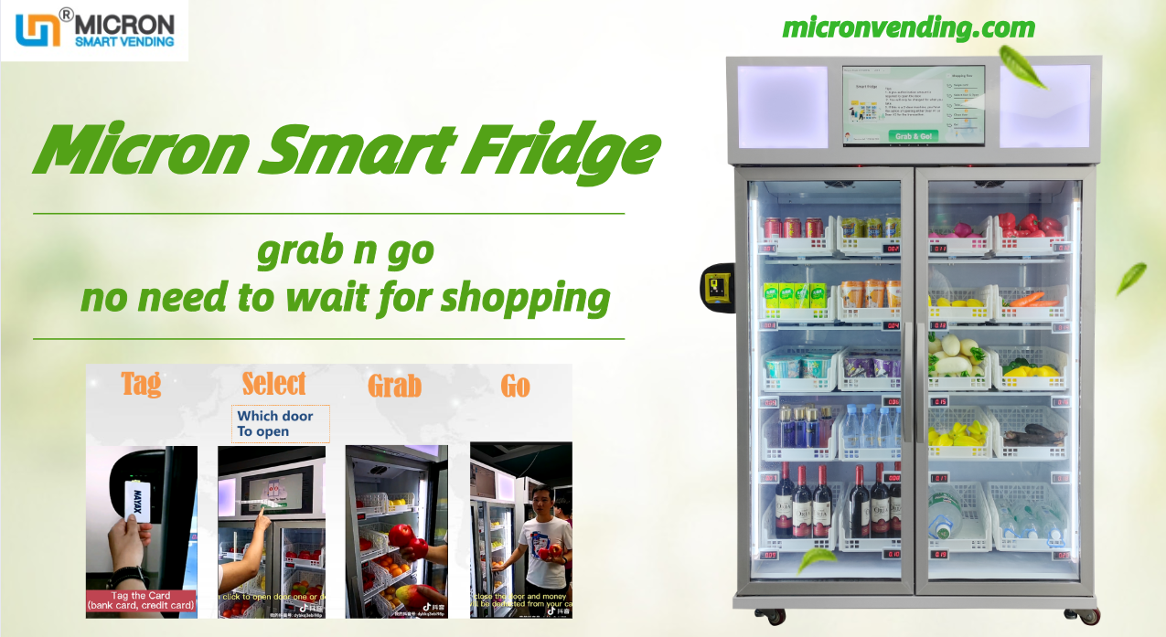 micron smart fridge vending machines