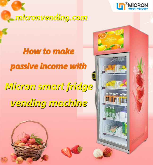 Micron smart fridge vending machines