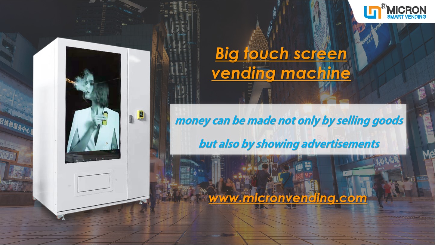 touch screen vending machine