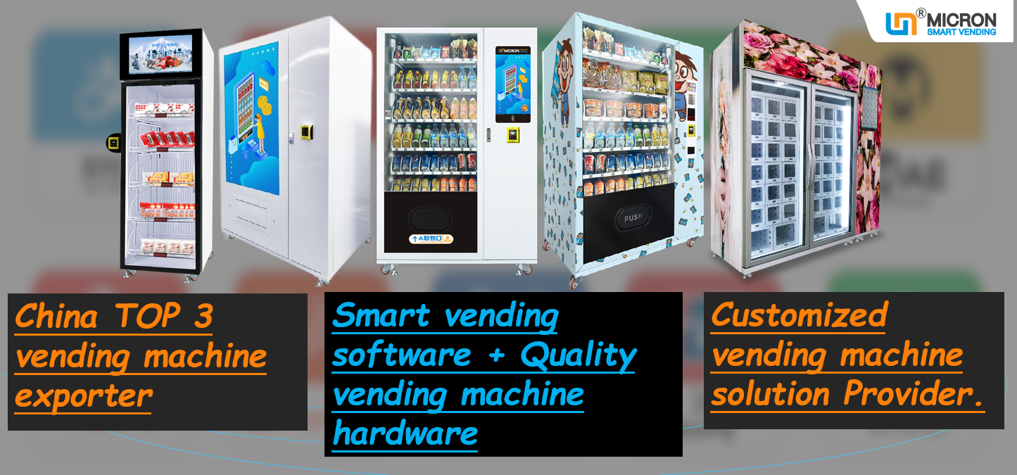Micron smart vending machines