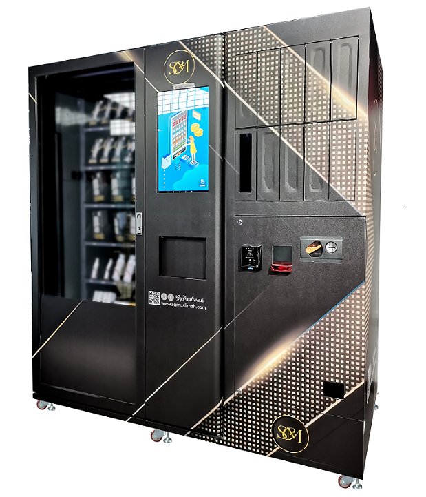 Cosmetic products vending machine in Singapore