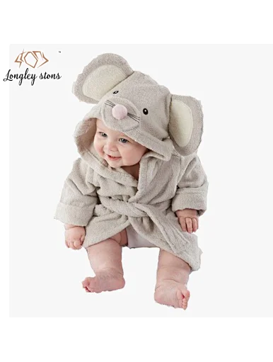 Bathrobe Fleece Hooded Bath towel Baby Wholesale Kid Spa Robe, Bathrobe Fleece Wholesale Kid Spa Robe sale animal modeling hooded cloak soft lovely Hooded Bath towel