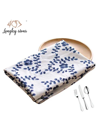 Beat welcomed Retro style custom printed cotton tea towel, Retro style custom printed Farmhouse Decor Abstract Faces cotton tea towel Folkulture Kitchen Dish Towels Modern Hand Towel Dishcloth