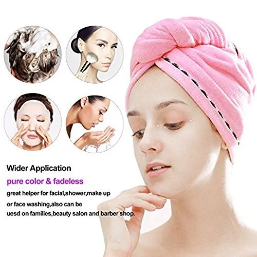 Ultra Absorbent Drying Turban microfiber hair drying wrap