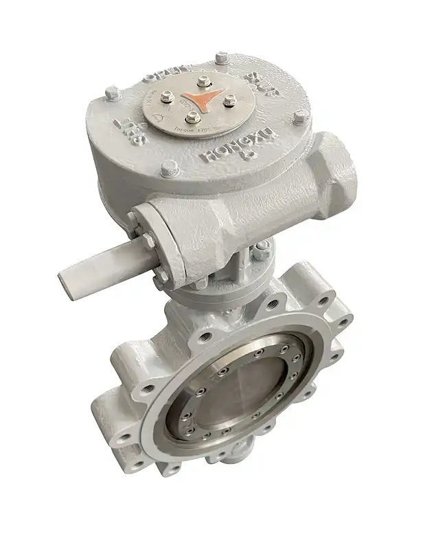 triple eccentric butterfly valve with Excellent Sealing