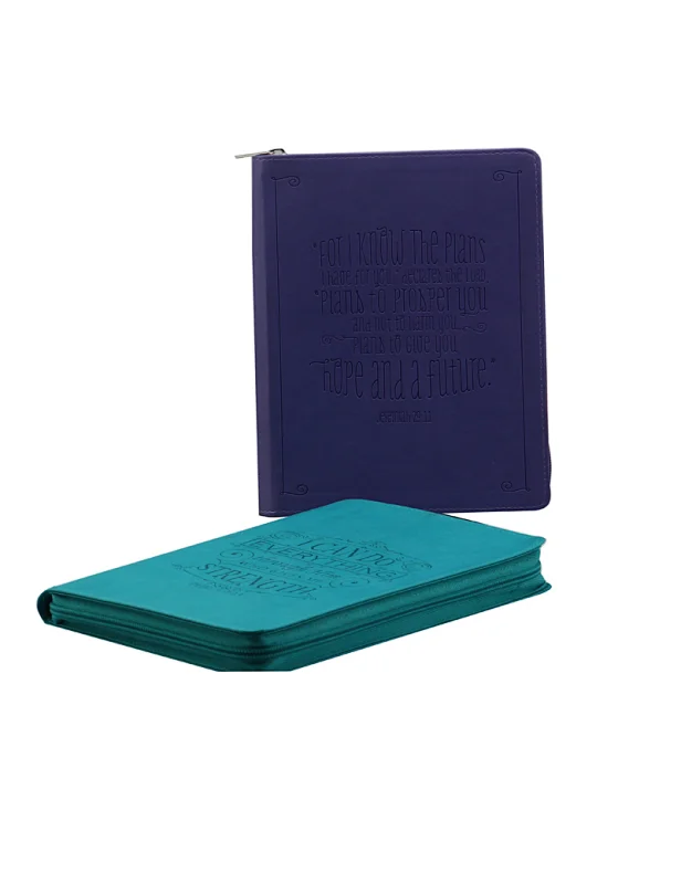 high quality colored leather notebooks